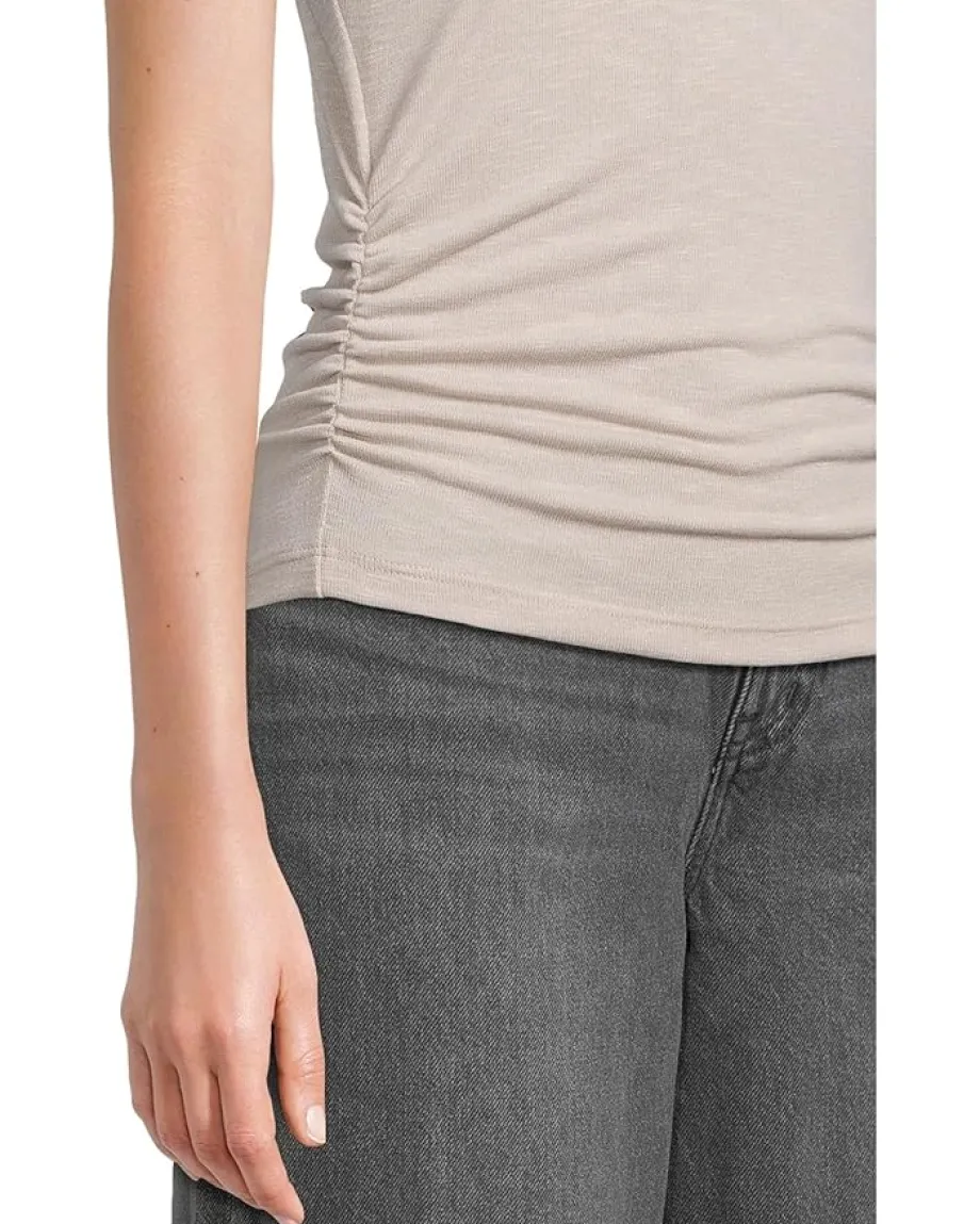 Women Michael Stars Tina Mock Neck Top