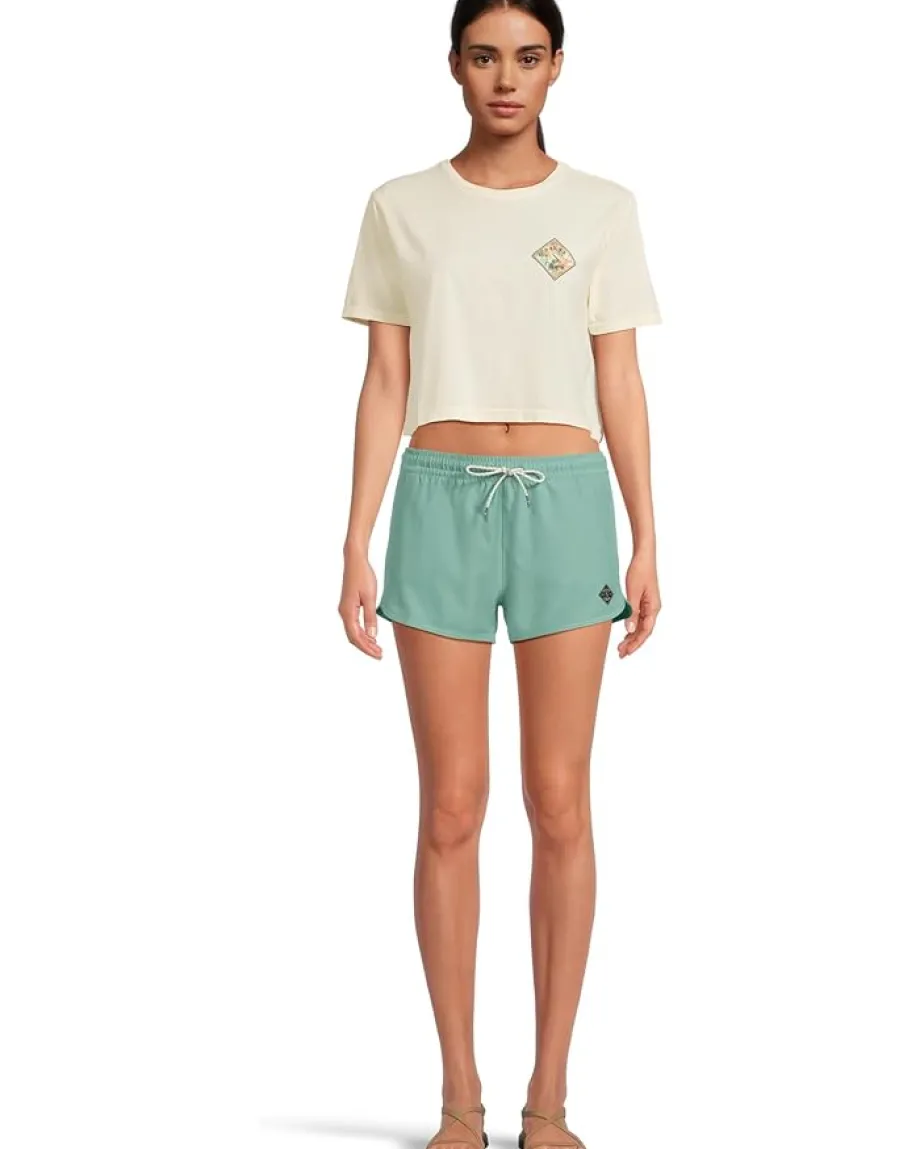 Women Salty Crew Tippet Fill Crop Tee