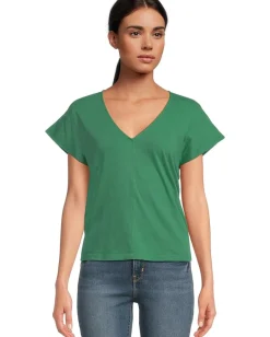 Women Michael Stars Tobi V-neck Tee