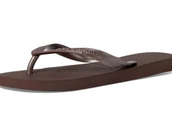 Havaianas Top Tiras Sandals Dark Brown Discount