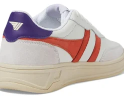 Gola Topspin Off-White/Hot Coral/Royal Purple New