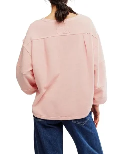 Free People Total Eclipse Tee Blossom Hot