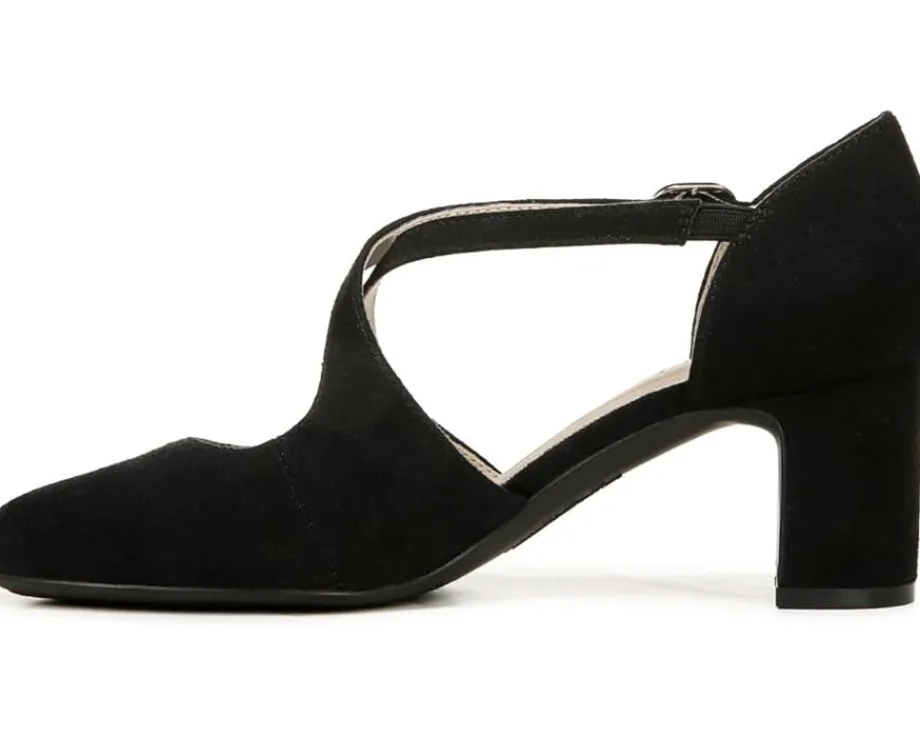 LifeStride Tracy Black Microfiber Sale