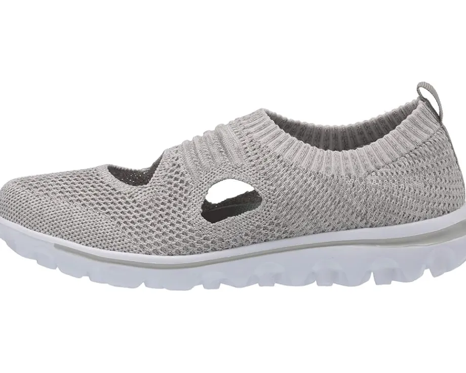 Propet TravelActiv Avid Light Grey New