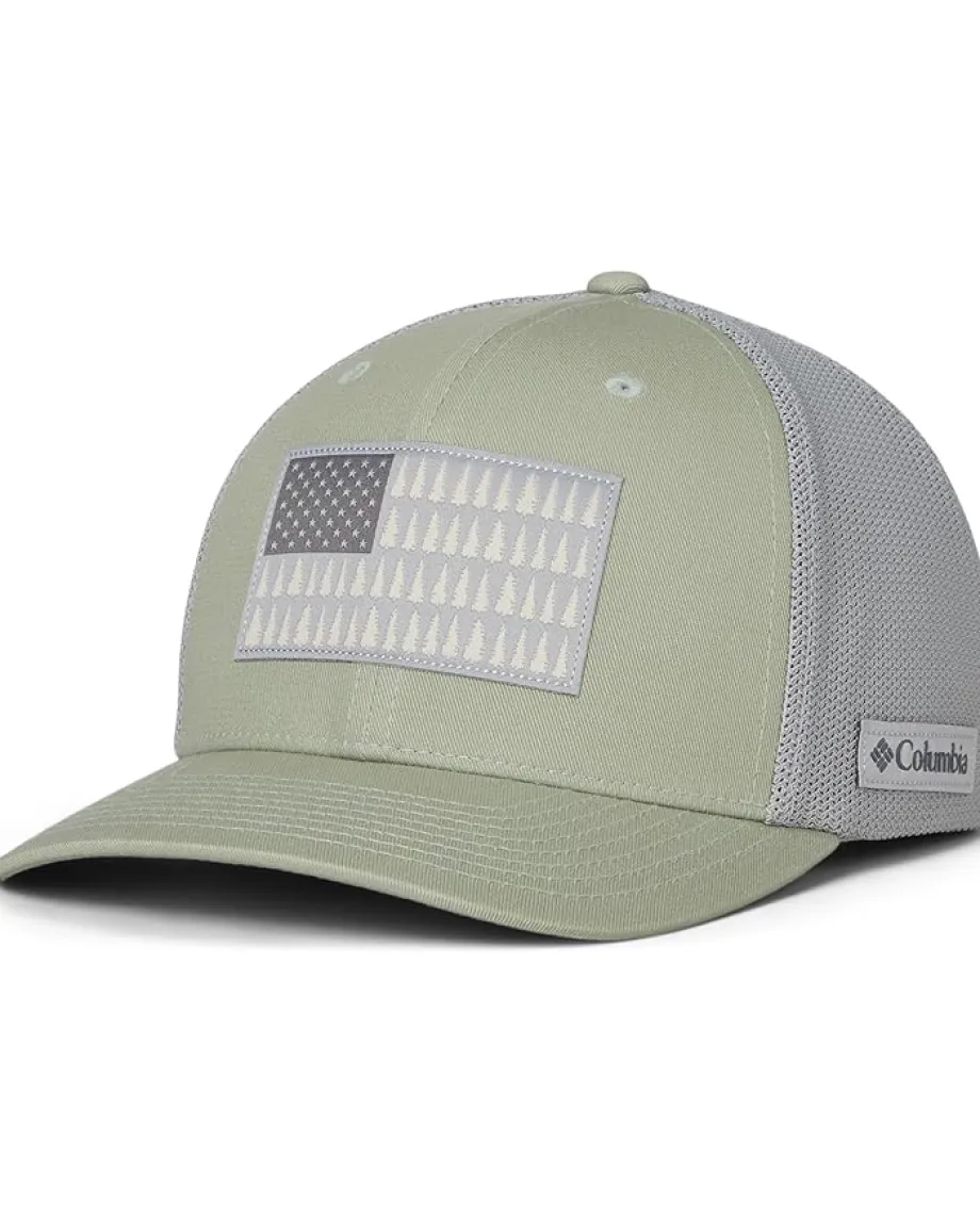 Women Columbia Tree Flag Mesh Ball Cap