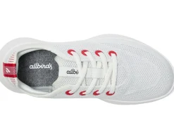 Allbirds Tree Runner Go Blizzard/Bold Red/Blizzard Sole Hot