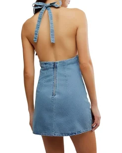 Women Free People Trevi Denim Mini