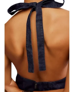 Free People Trevi Denim Mini Rinse Outlet