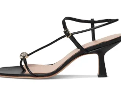 Loeffler Randall Triana Strappy Mid-heel Sandal W/Ball Black/Gold Crystal Online