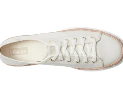 Keds Triple Kick Canvas Natural Jute Braid Foxing