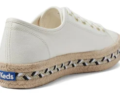 Keds Triple Kick Canvas Natural Jute Braid Foxing