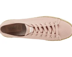 Keds Triple Kick Cotton Canvas Jute Rose Best