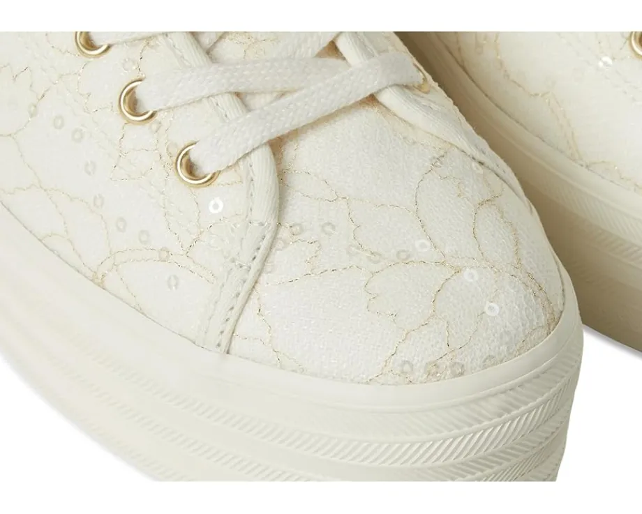 Keds Triple Up Lace Celebrations Cream Lace Sale