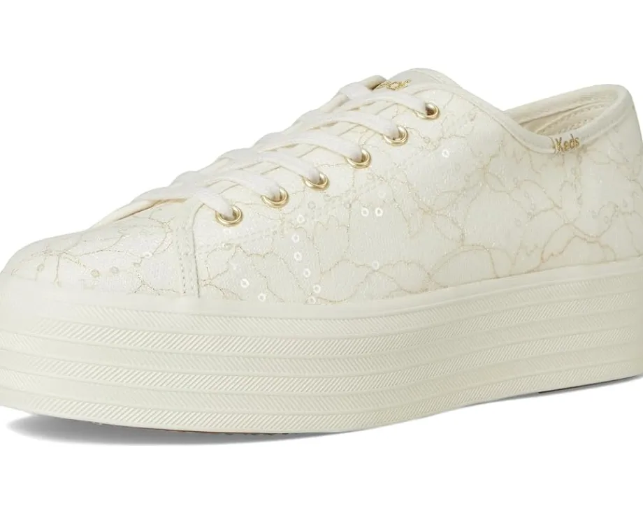 Keds Triple Up Lace Celebrations Cream Lace Sale