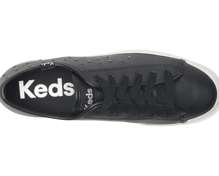 Keds Triple Up Leather Black Light Up