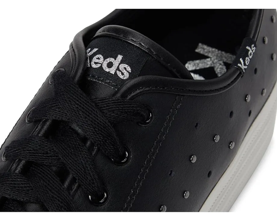 Keds Triple Up Leather Black Light Up