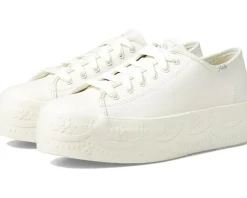 Keds Triple Up Leather White Lace Foxing Online