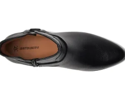 Johnston & Murphy Trista Harness Bootie Black Calfskin Clearance