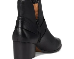 Johnston & Murphy Trista Harness Bootie Black Calfskin Clearance