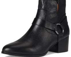 Johnston & Murphy Trista Harness Bootie Black Calfskin Clearance