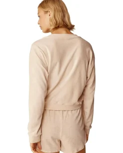 Beyond Yoga Tropez Pullover Pristine Cream Best