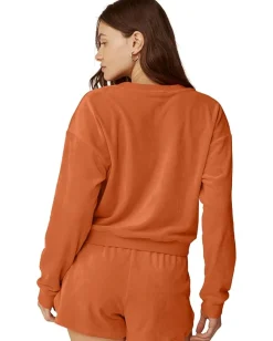 Beyond Yoga Tropez Pullover Orange Dream