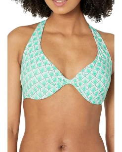 Women COCO REEF Tropical Lotus Twist Bikini Top