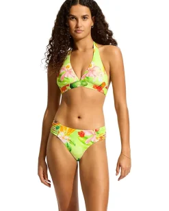 Seafolly Tropique Multi Fit Longline Tri Aloe Gel Discount