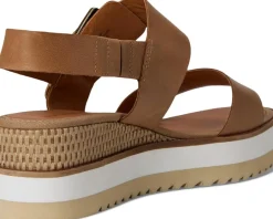 Women Lucky Brand Turoma Platform Wedge Sandals