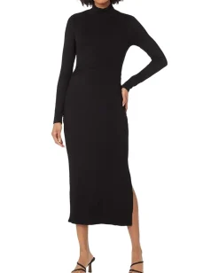 Women SUNDRY Turtleneck Midi Dress