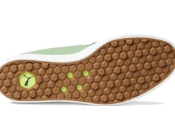 PUMA Golf Tustin Fusion Slip-On Golf Shoes Dusty Green/Puma White Hot