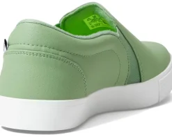 PUMA Golf Tustin Fusion Slip-On Golf Shoes Dusty Green/Puma White Hot