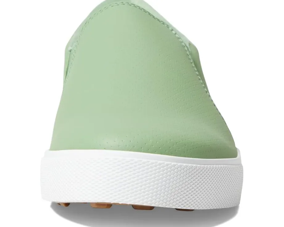 PUMA Golf Tustin Fusion Slip-On Golf Shoes Dusty Green/Puma White Hot