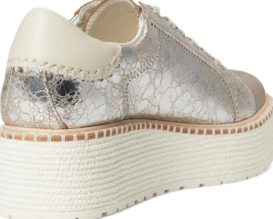 Dolce Vita Twain Silver Crackled Leather Clearance