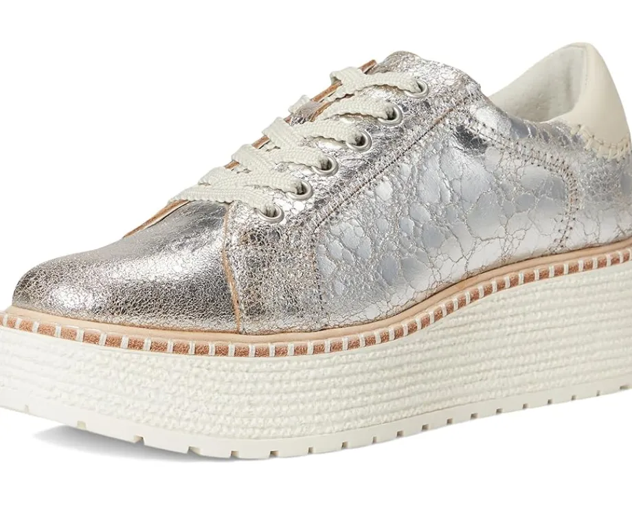 Dolce Vita Twain Silver Crackled Leather Clearance