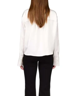 Sanctuary Twist Detail Blouse Winter White Online