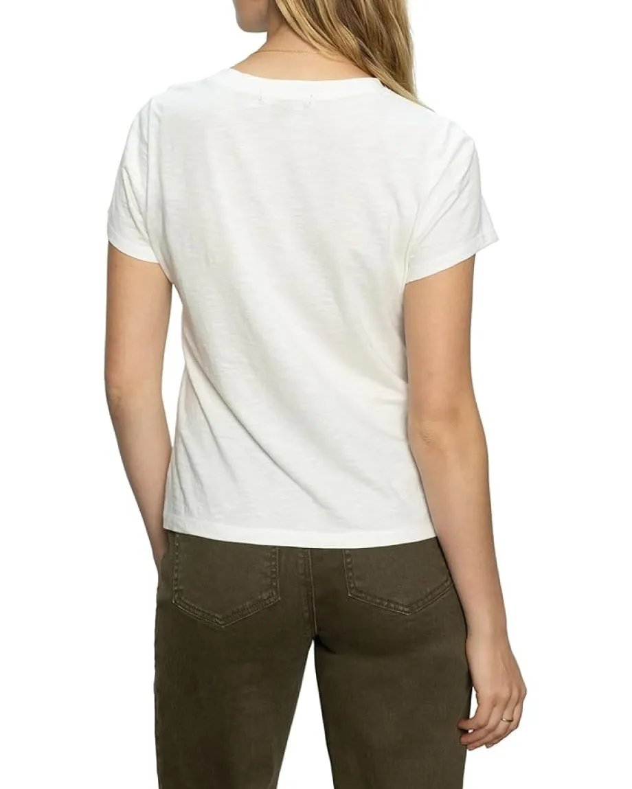 Sanctuary Twist Front Tee White Sale
