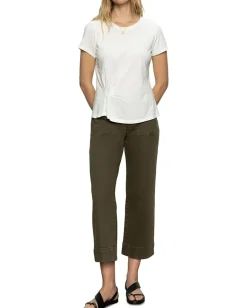 Sanctuary Twist Front Tee White Sale