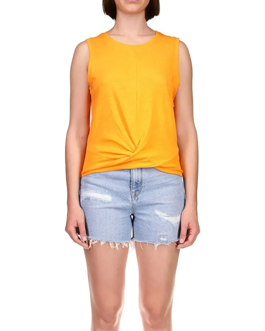 Sanctuary Twisted Tank Orange Sky