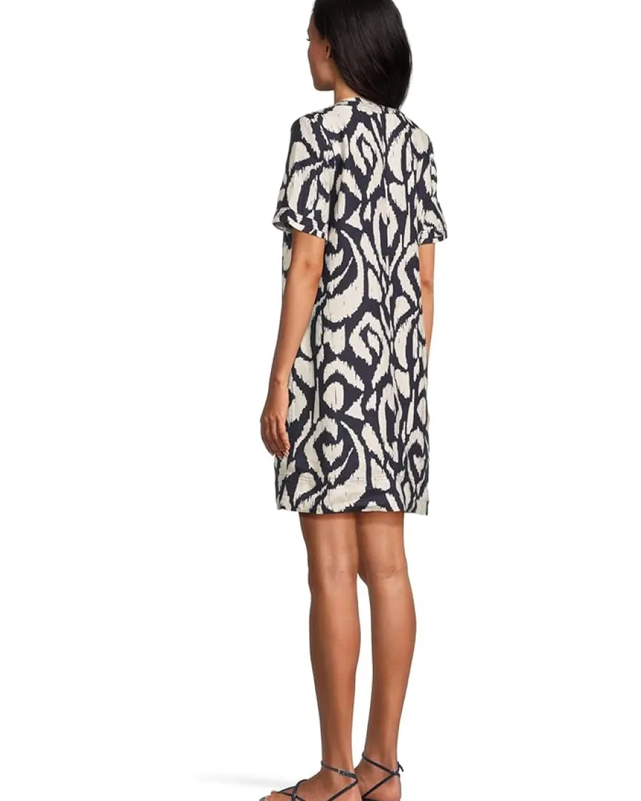 Tommy Bahama Two Palms Inlet Ikat Short Sleeve Dress Coastline Sale