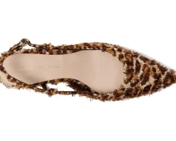 Women Loeffler Randall Tyson Smocked Sling Back Kitten Heel