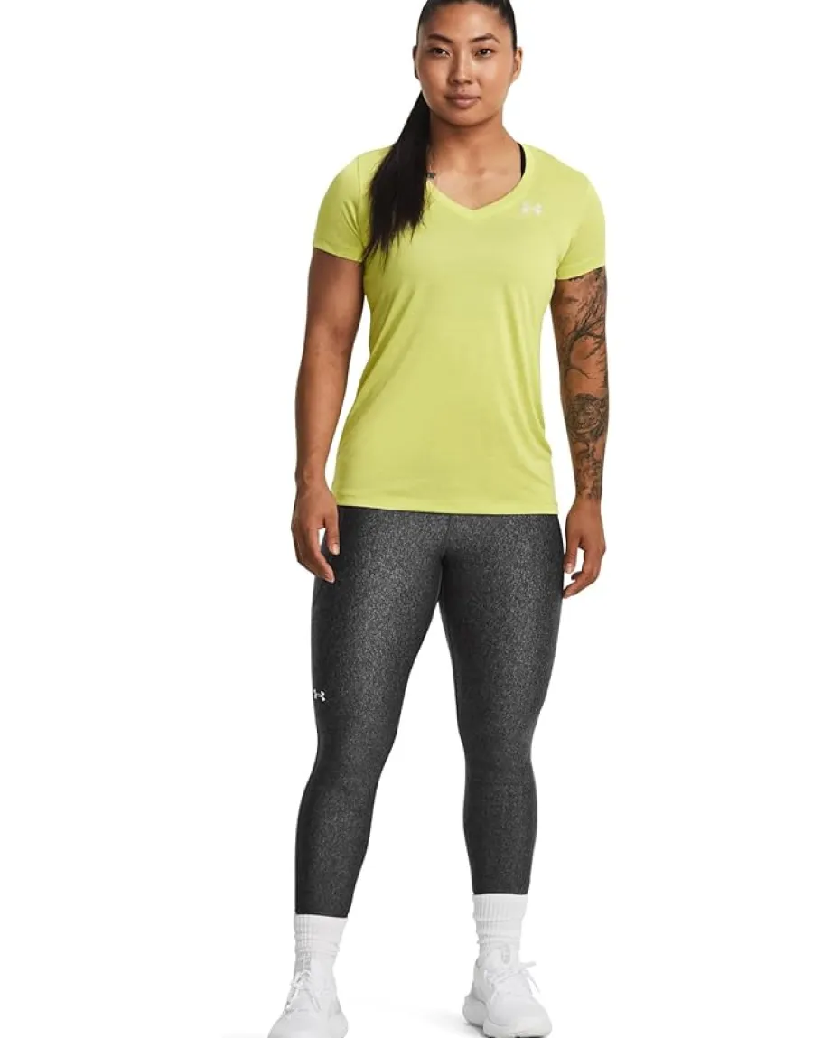 Under Armour UA Tech™ Twist V-Neck Lime Yellow/White/Metallic Silver Online