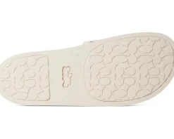 COACH Udele Sport Slide with Sketch Print Chalk