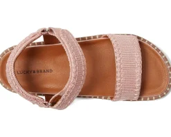 Women Lucky Brand Ullaniah Platform Ankle Strap Sandals