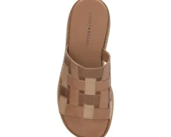 Women Lucky Brand Ulrich Woven Platform Sandal