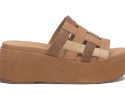 Women Lucky Brand Ulrich Woven Platform Sandal