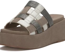 Lucky Brand Ulrich Woven Platform Sandal Desert Taupe Hot