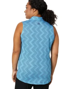 Women adidas Golf Ultimate365 Ottoman Sleeveless Polo