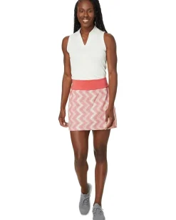 Women adidas Golf Ultimate365 Printed 16 Inch Golf Skort