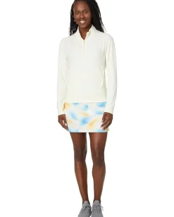 adidas Golf Ultimate365 Quarter Zip Golf Pullover Ivory